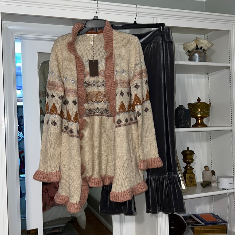 Matilda Jane sweater and ruffles